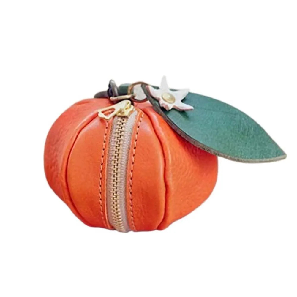 Fruit Shape Coin Purse - Cherry, Strawberry, Cute PU Leather Pendant Bags - Korean Style Keychain - Earphone Bag - Mini Storage Bag
