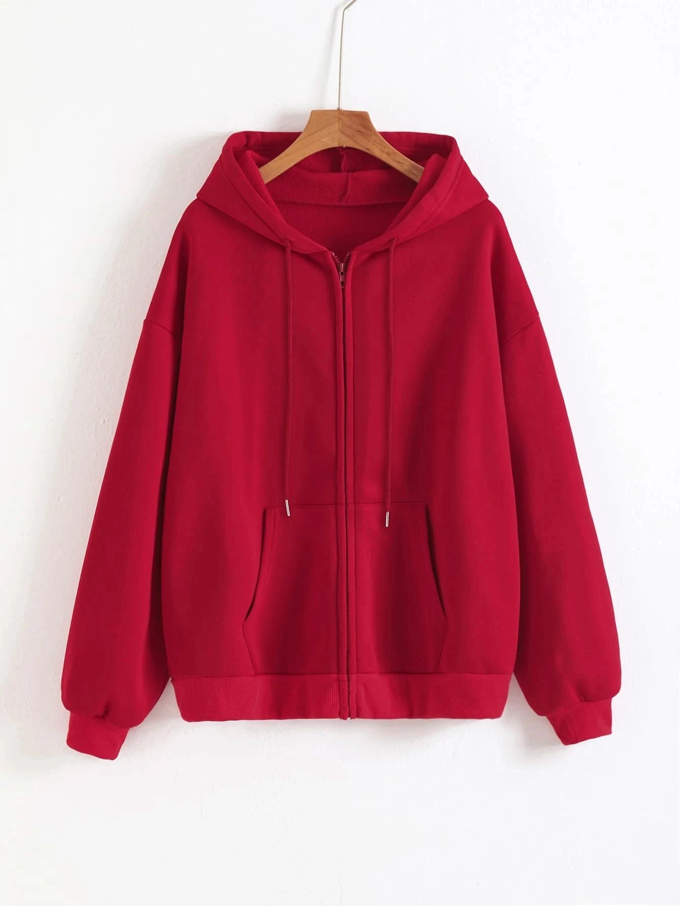 Women's Fleece Zip Up Hoodies - Running, Sports, Classic, Casual Zipper Jacket Sweatshirts