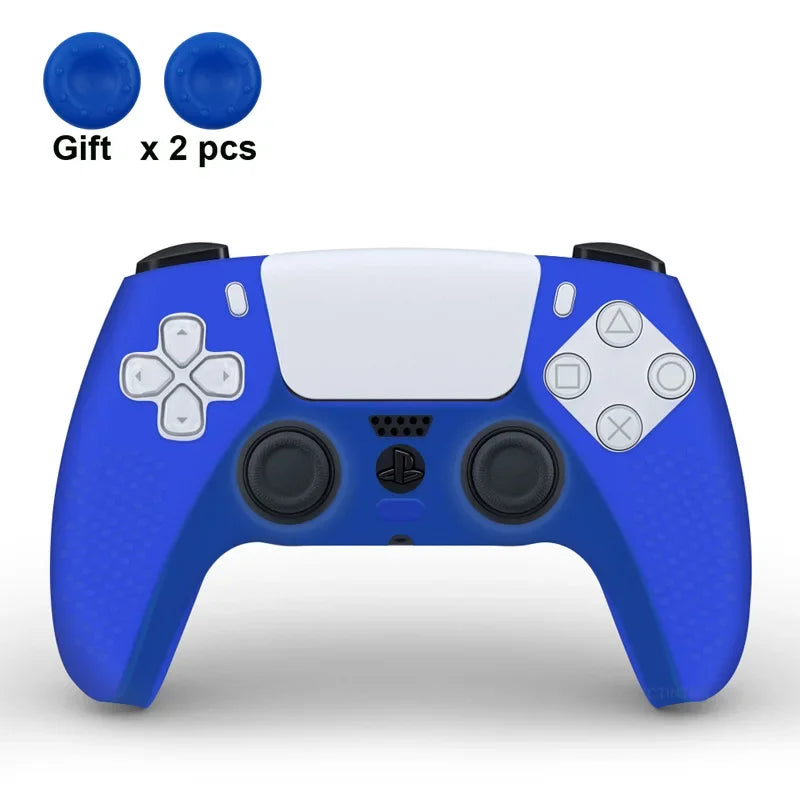 Protective Anti-slip Silicone Cover Skin for Playstation 5 Controller