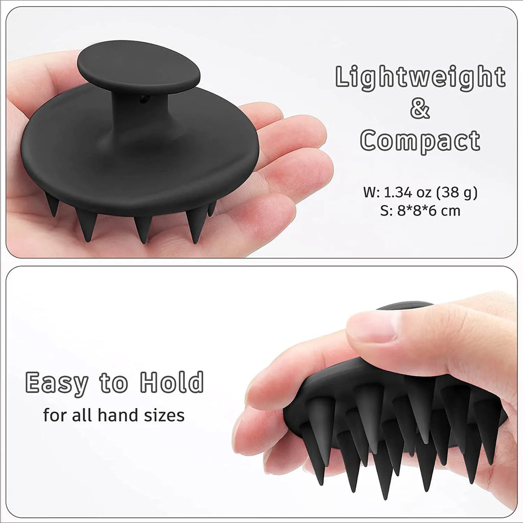 Silicone Shampoo Brush - Hair Scalp Massager