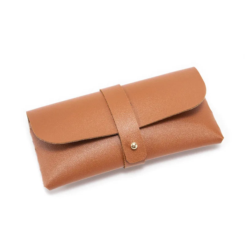 Soft Case with PU Leather for Glasses or Jewelry