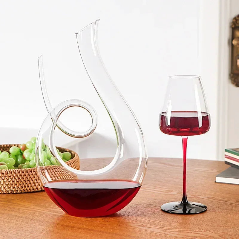 Crystal Glass Personalized Decanter Set Luxury Red Wine Wine Dispenser