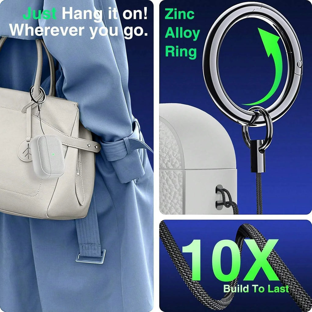 Luxury Leather Pattern Case For Airpods Pro 3