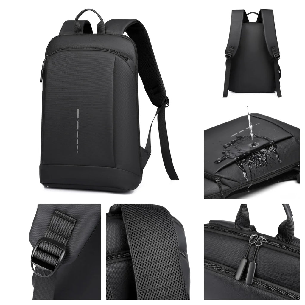 Men's Waterproof Backpack Ultra-Lightweight Men's Backpack Stylish Men's Backpack 15.6-inch Laptop Backpack