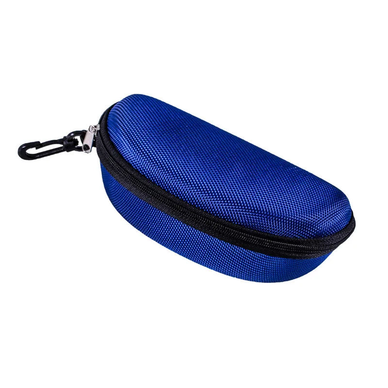Sunglasses Storage Box - Portable Anti-Stress Travel Zipper - Eyeglasses, Frame Glasses, Case