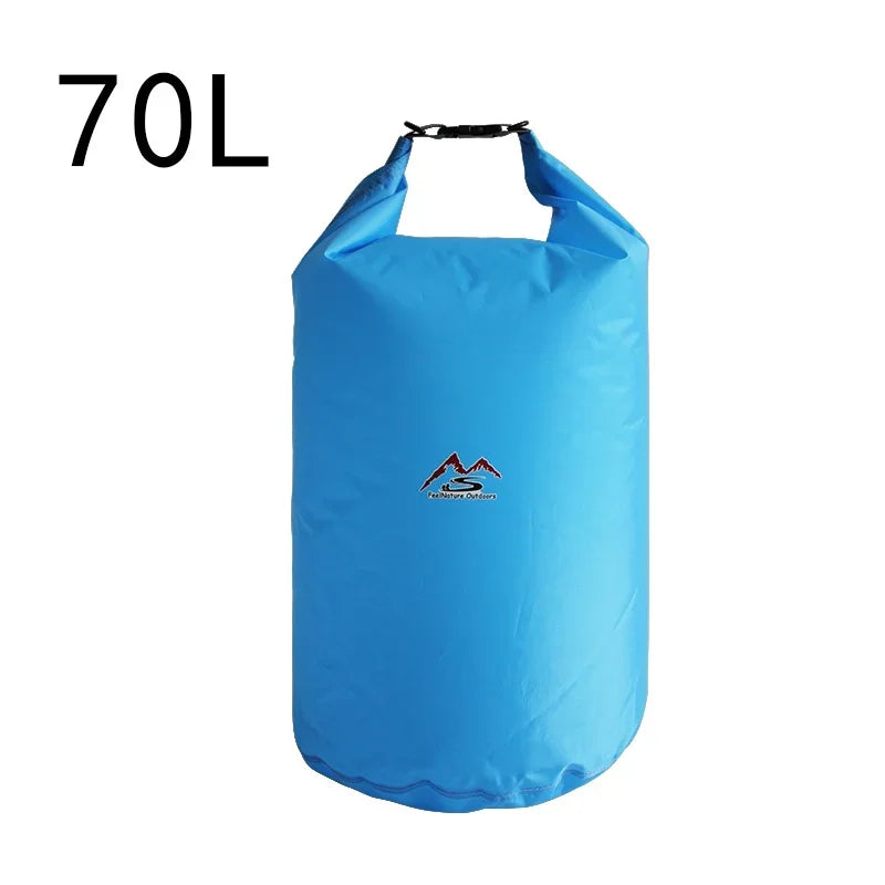 5L - 10L- 20L - 40L - 70L Waterproof Large Capacity Bag - Dry Bag For Camping, Hiking, Swimming, Rafting, Kayak, River, Trekking, Bags