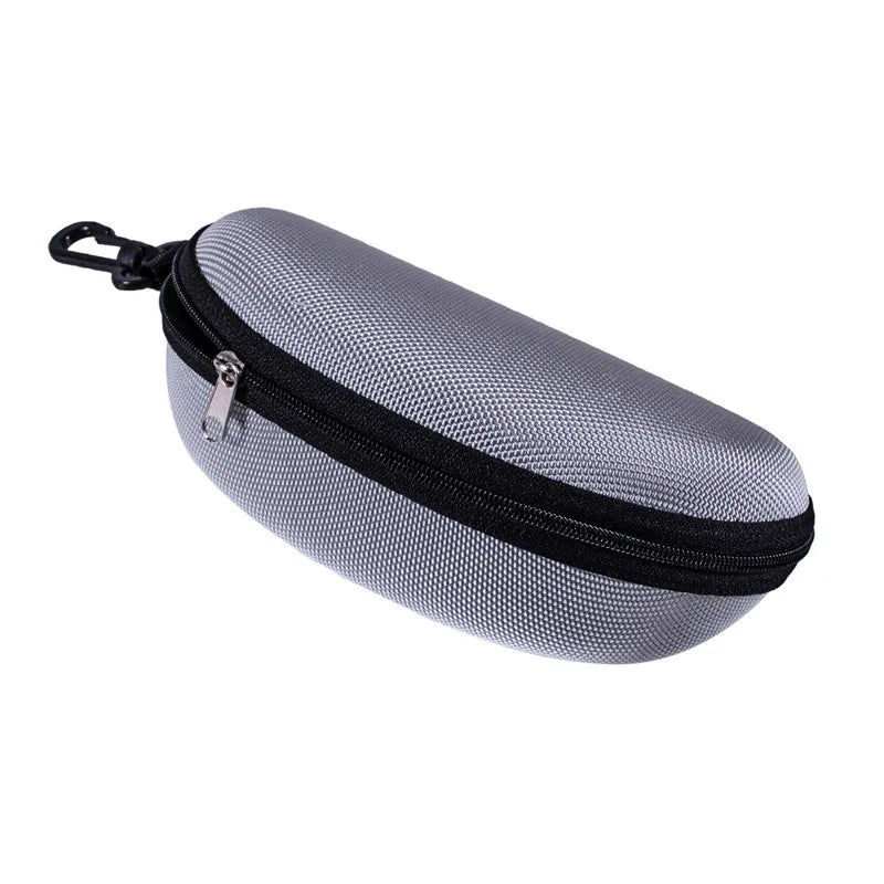 Sunglasses Storage Box - Portable Anti-Stress Travel Zipper - Eyeglasses, Frame Glasses, Case
