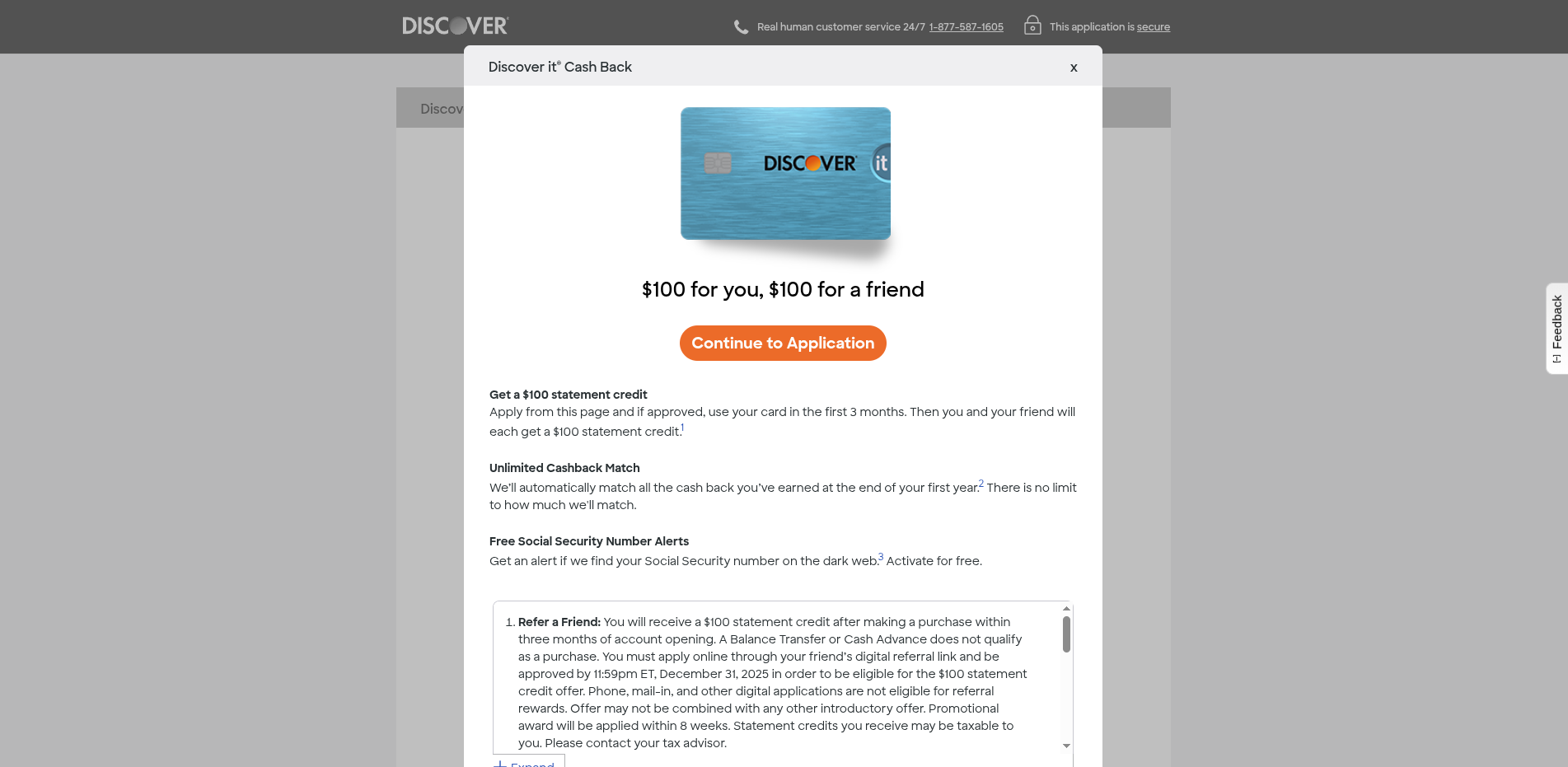 Discover Credit Card