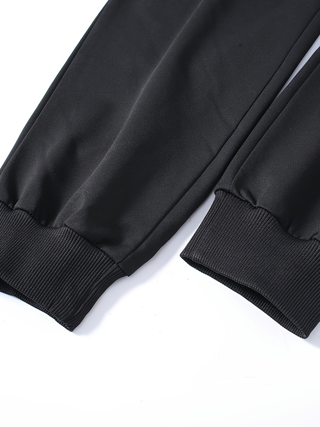 3 pairs - Men's Athletic Pants - Stretch Joggers with Zippered Legs, Elastic Drawstring Waist - Gym, Casual, Outdoor - All-Season Loose Fit Trousers - Heavy-Duty for Everyday &amp; Formal Wear - Ideal Gift for Men, Jogging Pants, Soft