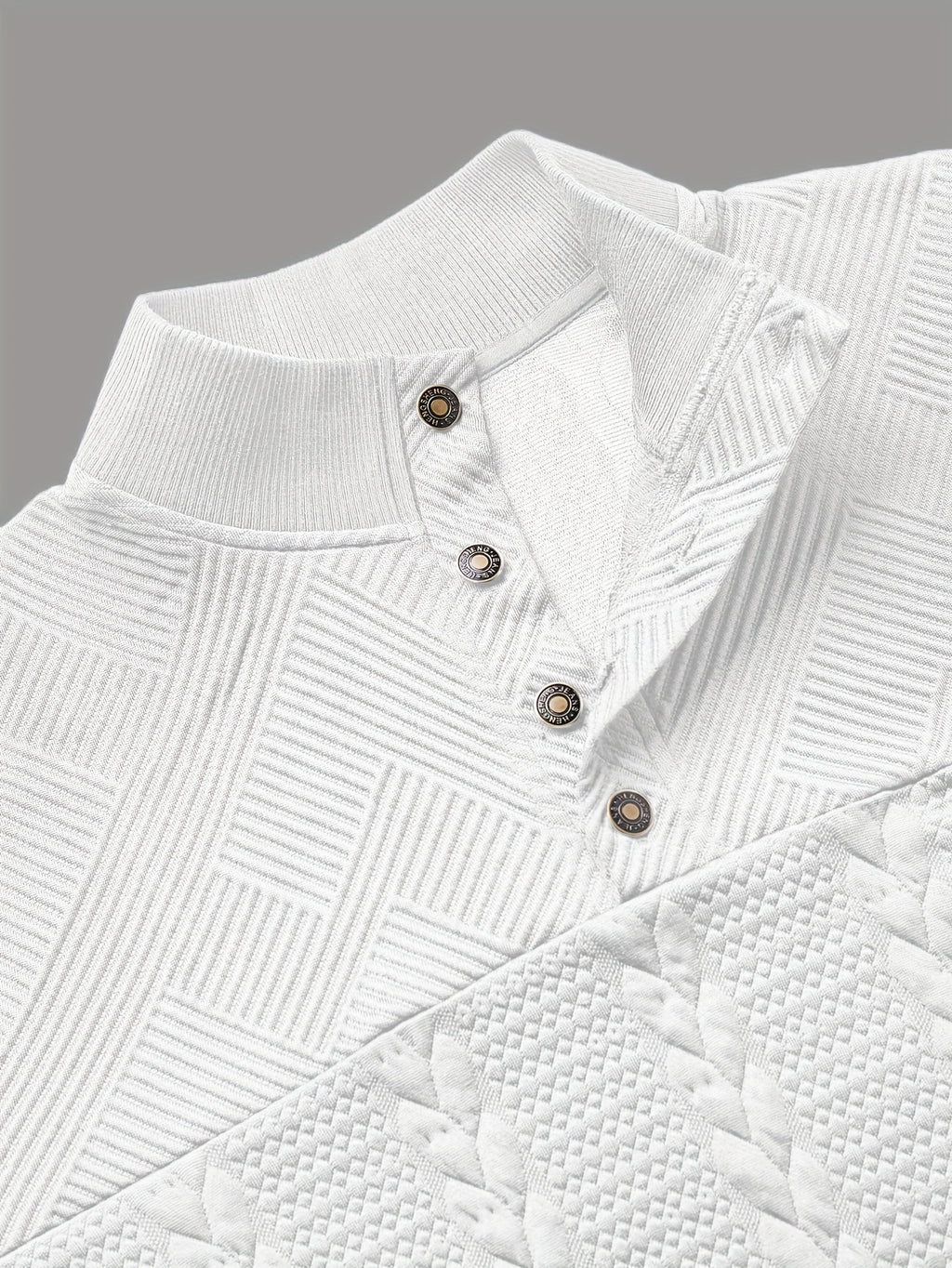 Men's Henley Shirt - Soft Stretch Long Sleeve Button-Up Shirt with Elastic hem, Formal & Casual Button-Up Blouse for Office, Outdoor, Vacation - Spring/Fall Layering Essential in Dark Colors (Navy, Black, Brown) - Easy-Care E