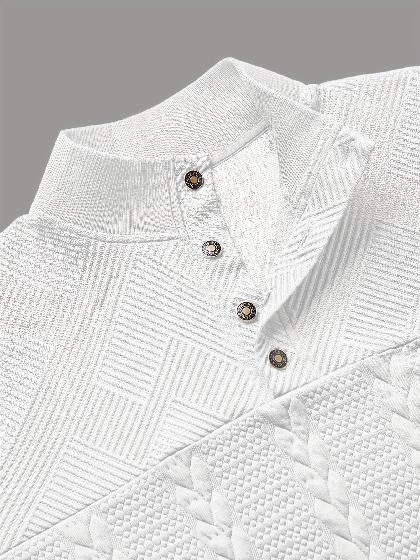 Men's Henley Shirt - Soft Stretch Long Sleeve Button-Up Shirt with Elastic hem, Formal & Casual Button-Up Blouse for Office, Outdoor, Vacation - Spring/Fall Layering Essential in Dark Colors (Navy, Black, Brown) - Easy-Care E